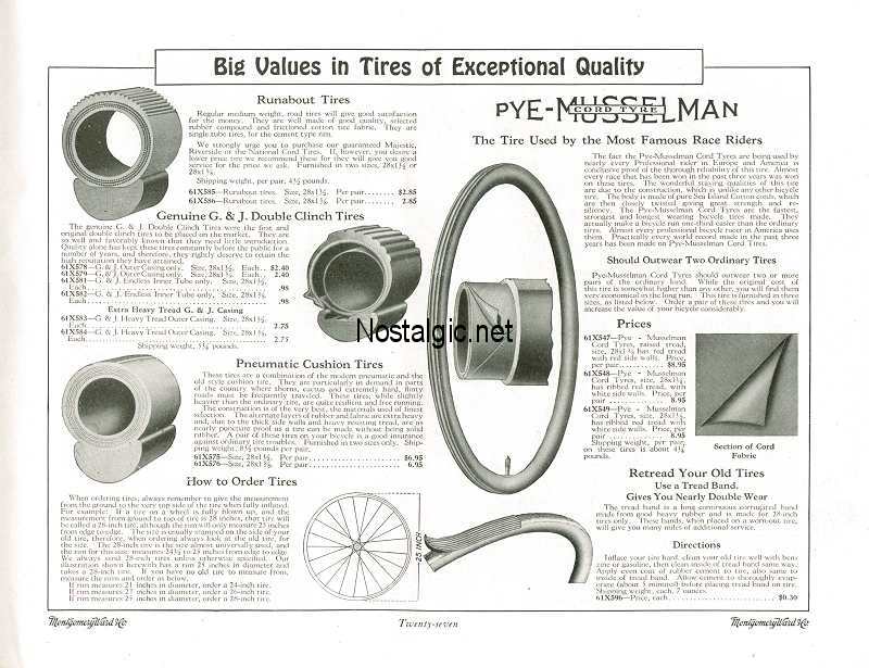 1917 Montgomery Ward & Co. Hawthorne Catalog Picture 28 Dave's